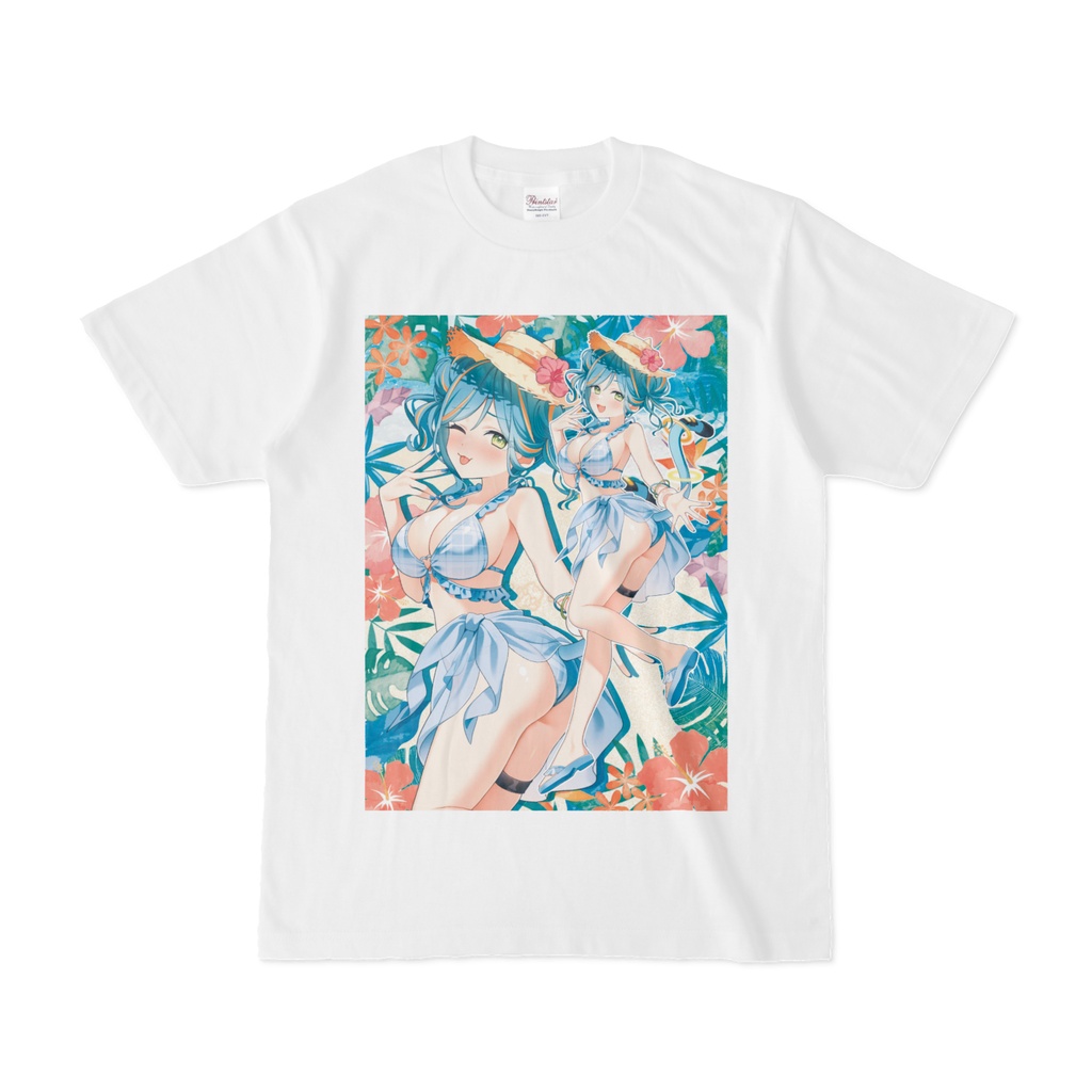 【期間限定】生誕記念🎂真夏のカラフルTシャツ(前面のみ)