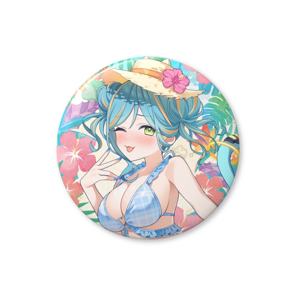 【期間限定】生誕記念🎂キュートフリル水着缶バッジ