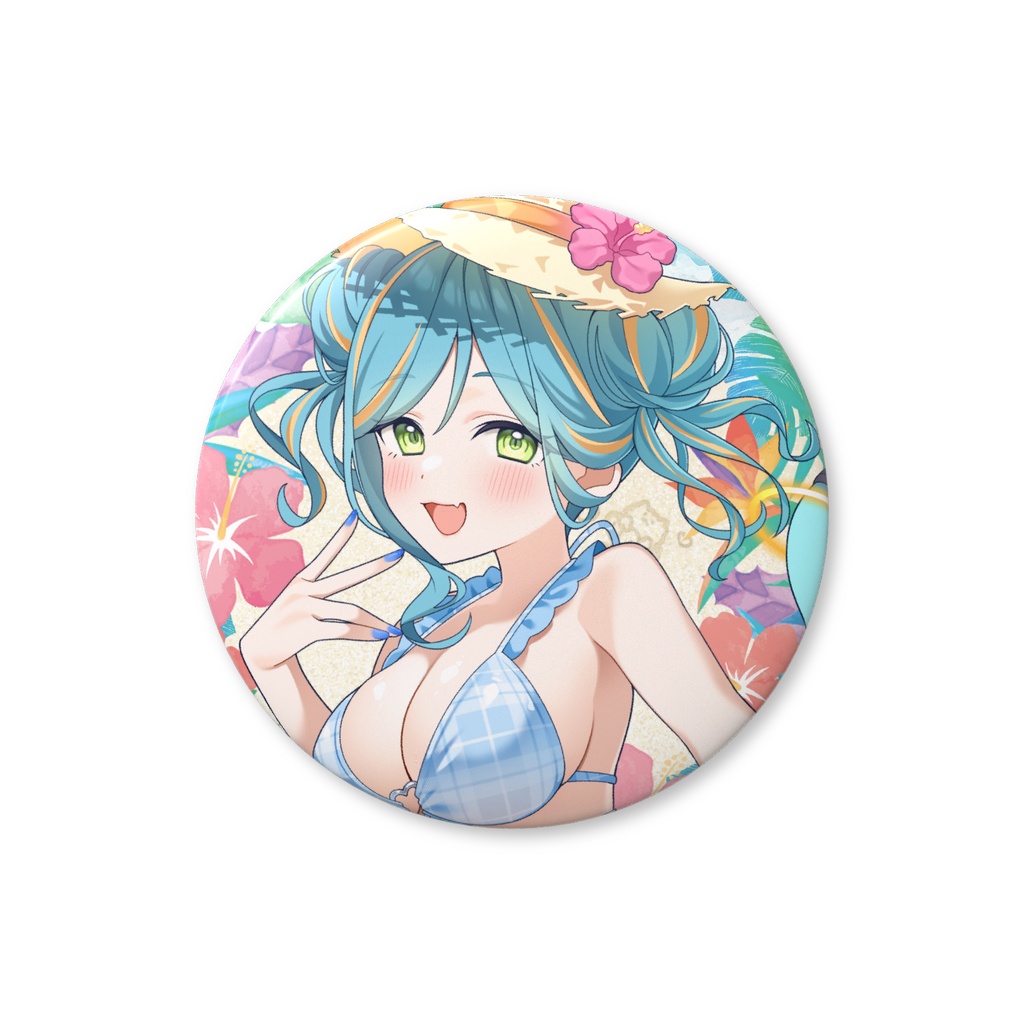 【期間限定】生誕記念🎂キュートフリル水着缶バッジ