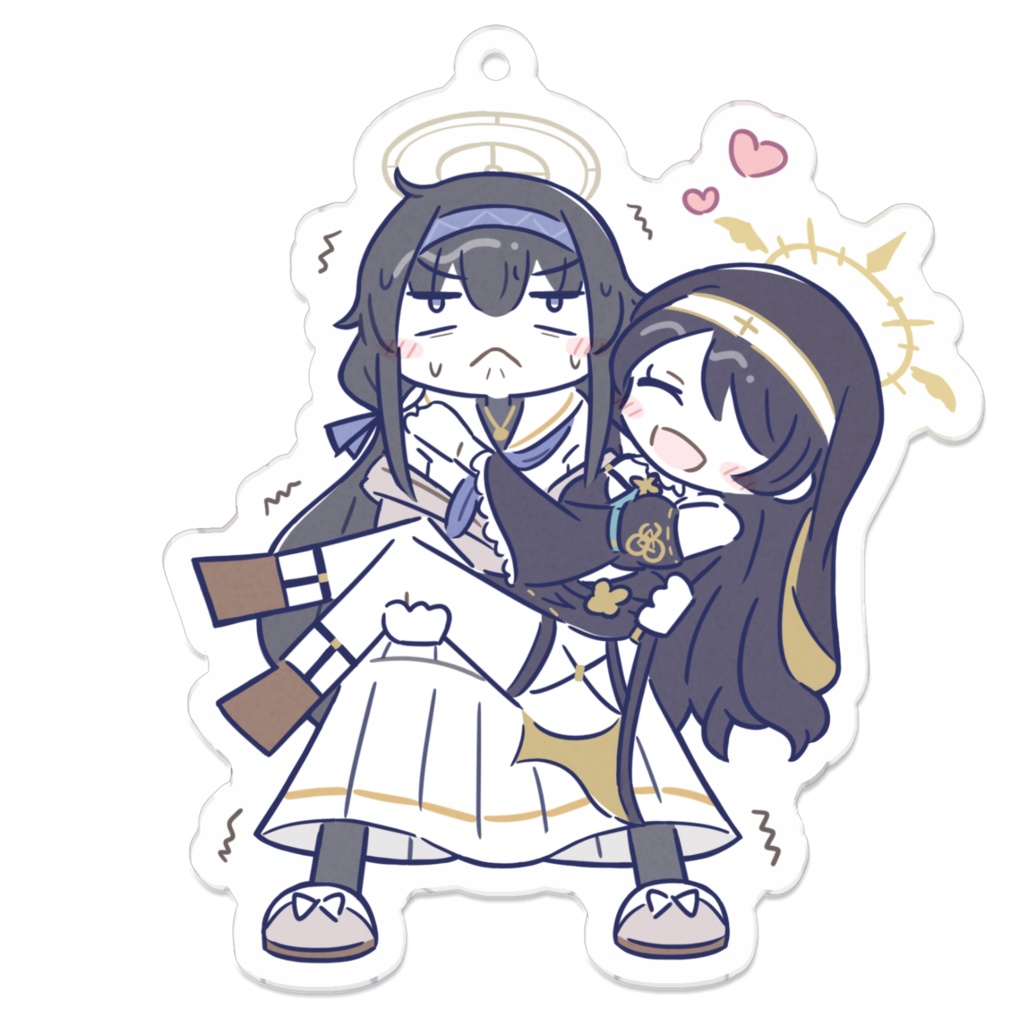 ウイヒナ［ウイ＋ヒナタ］アクリルキーホルダー