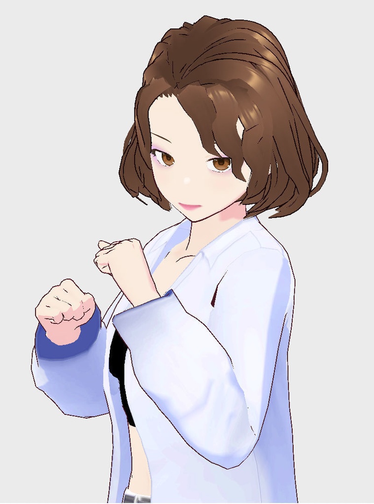 【VRM版】特攻服女子Ver.1.0