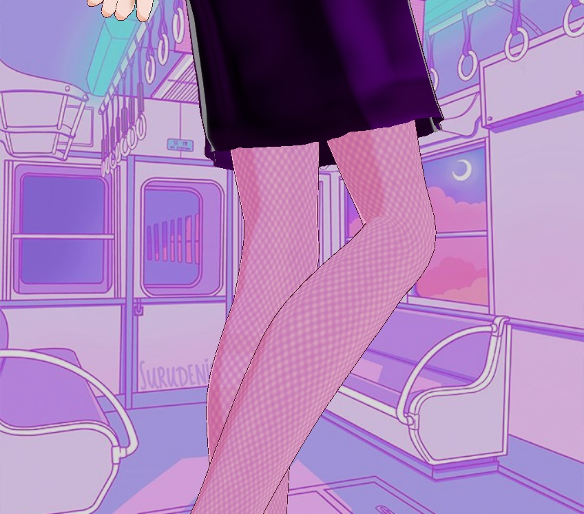 80s Purple Power Dress/Bra & with tights