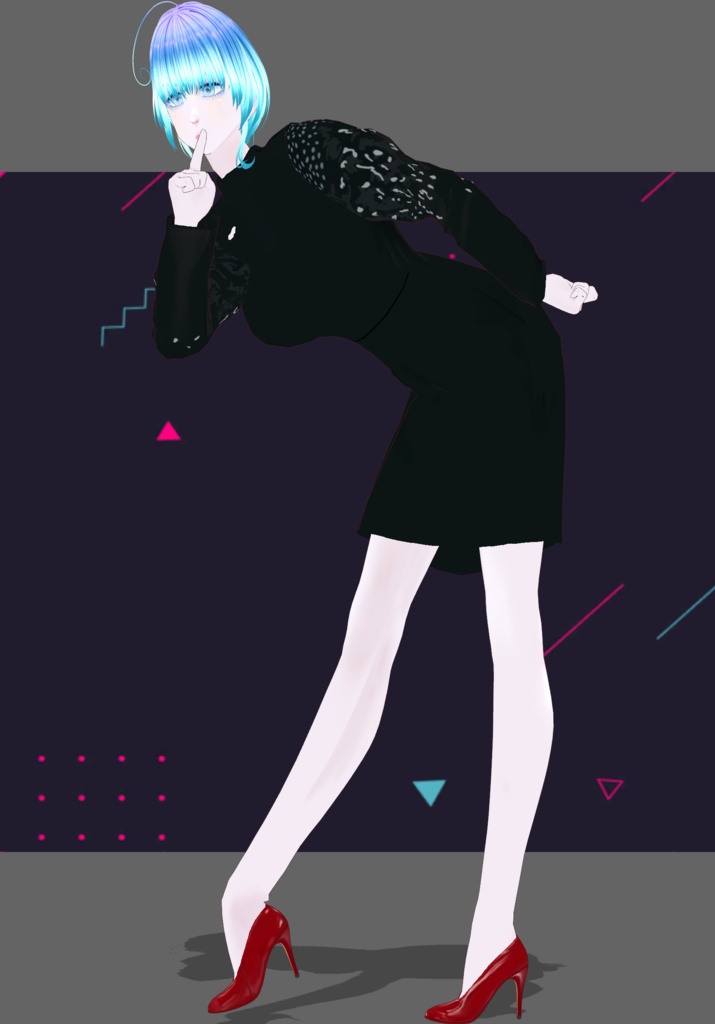 PowerDress Laceback w studdedSleeves Updated