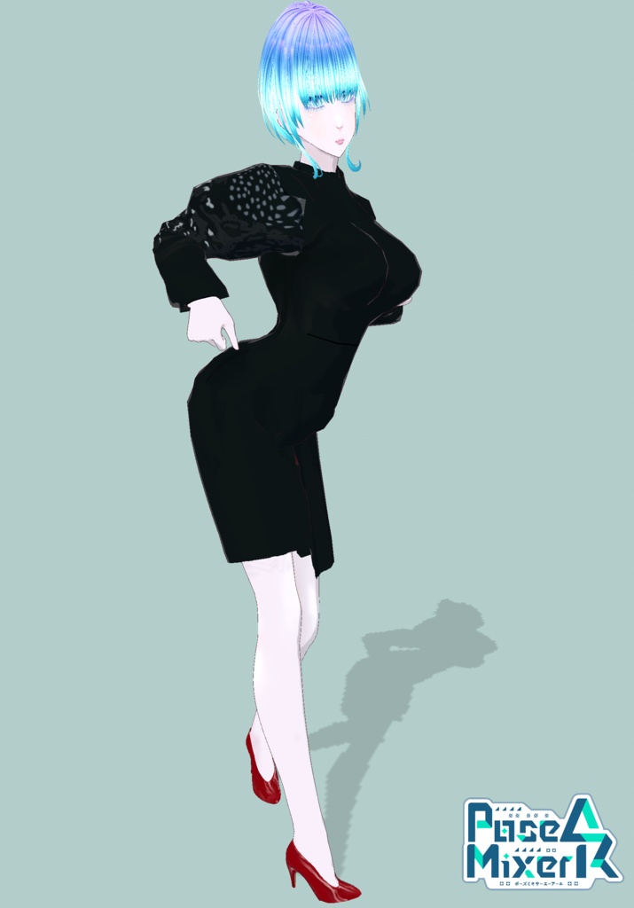 PowerDress Laceback w studdedSleeves Updated