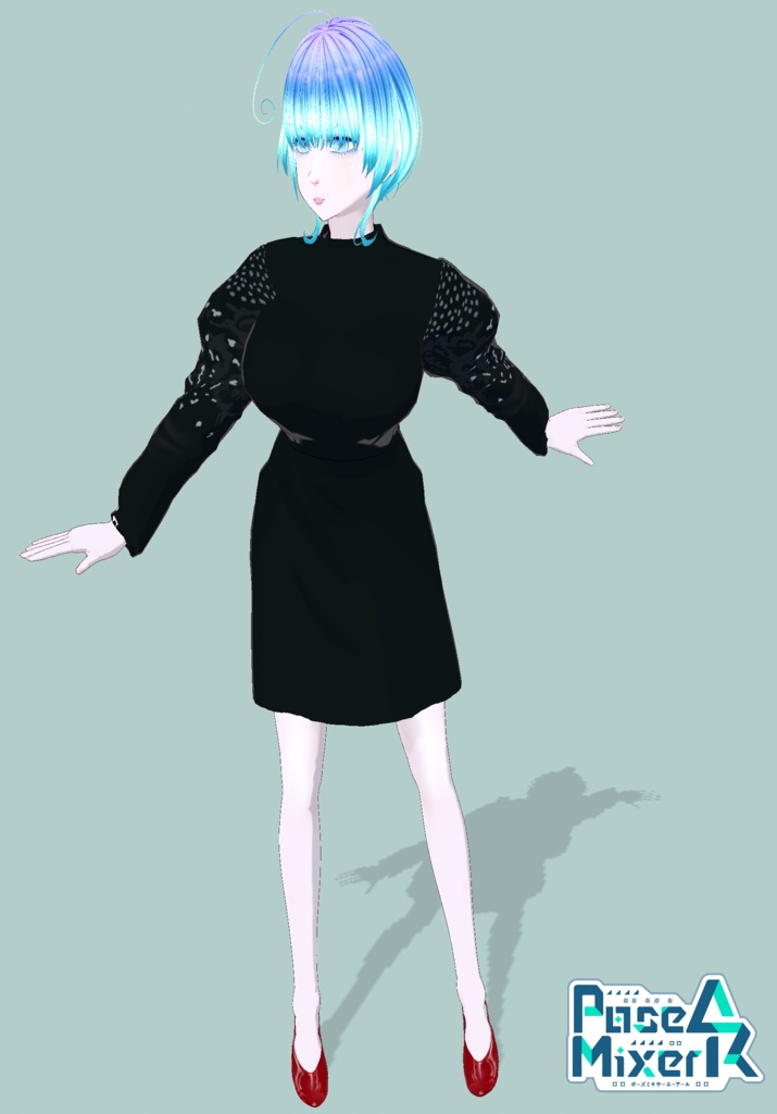 PowerDress Laceback w studdedSleeves Updated