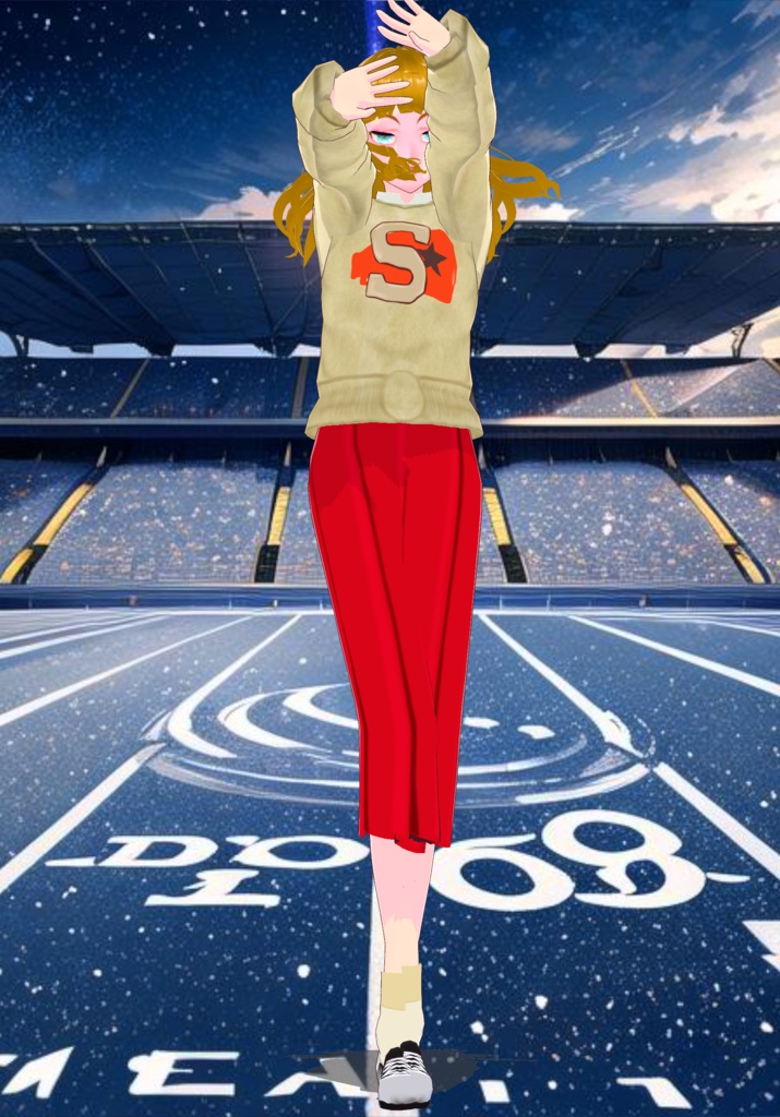 Vintage Cheerleader Outfit