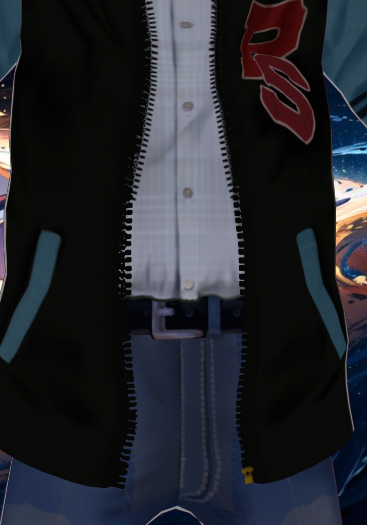 Men's 80s Varsity PS Jacket with shirt