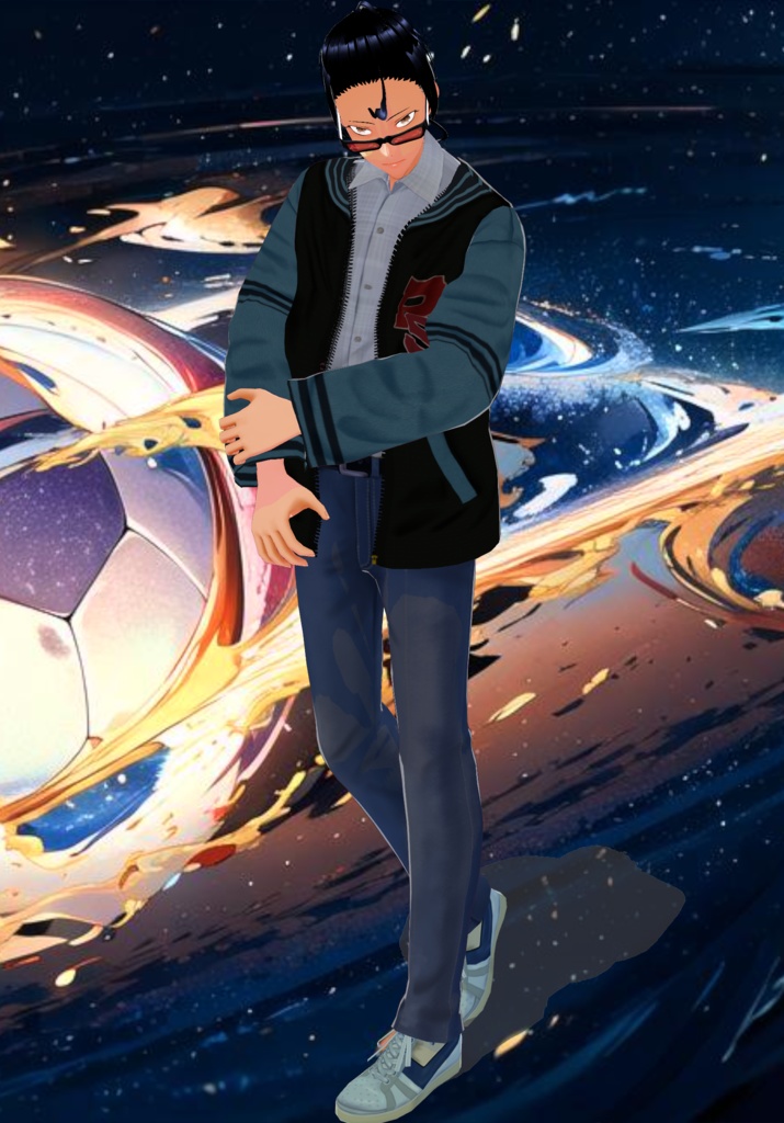 Men's 80s Varsity PS Jacket with shirt