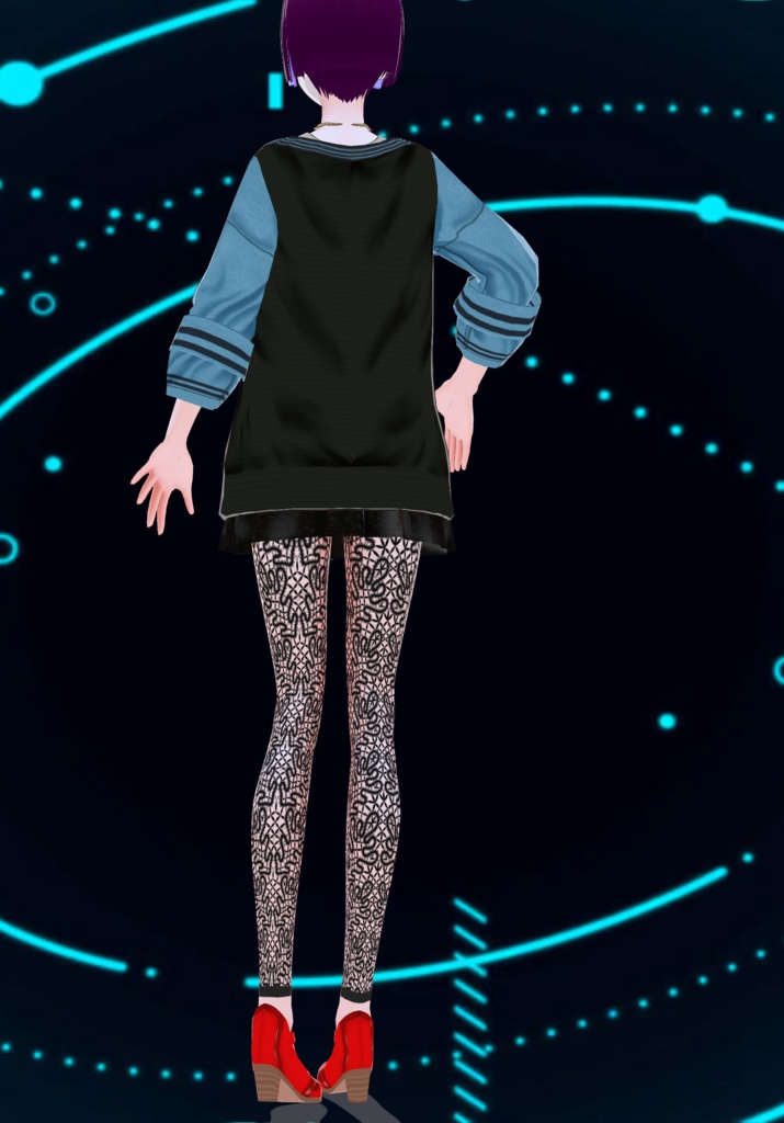 Girls PS Varsity 80s Jacket Outfit with MJ Tee and leather pleated skirt