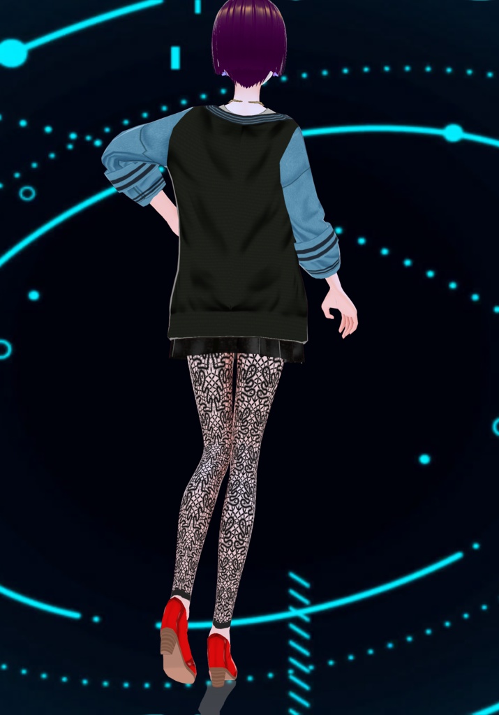 Girls PS Varsity 80s Jacket Outfit with MJ Tee and leather pleated skirt