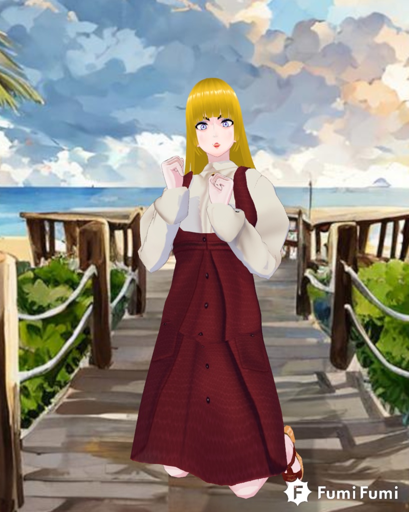 Corduroy Romper Dress Set with Platform Shoes Vintage 70s