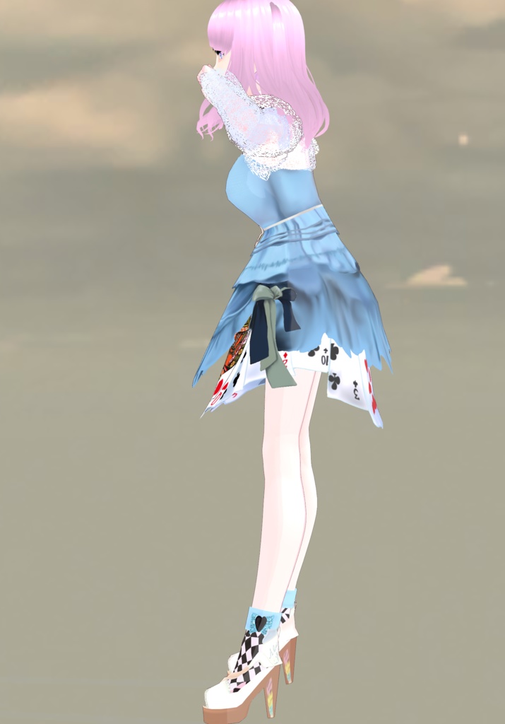 Alice In Wonderland Cosplay Vintage Fairytale Set Steampunk/Lolita