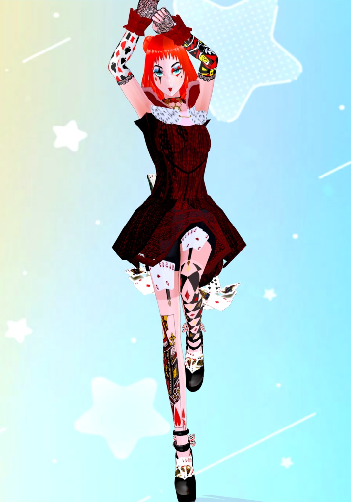 Queen of Hearts (Alice In Wonderland) Vintage Fairytale (Lolita/Victorian/SteamPunk