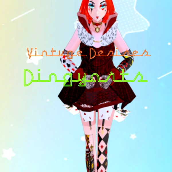 Queen of Hearts (Alice In Wonderland) Vintage Fairytale (Lolita/Victorian/SteamPunk