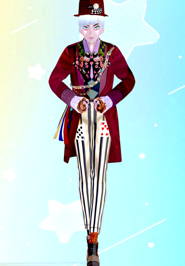 Mad Hatter Cosplay Vintage Fairytale Lolita/Steampunk/Victorian