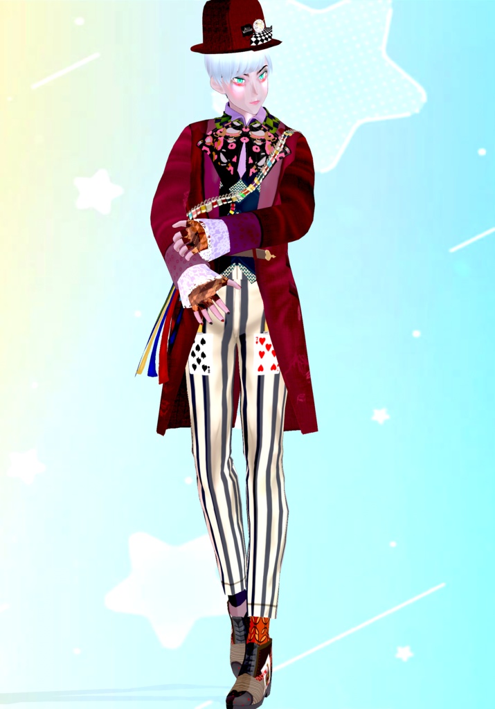 Mad Hatter Cosplay Vintage Fairytale Lolita/Steampunk/Victorian