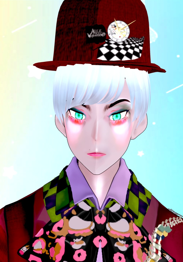 Mad Hatter Cosplay Vintage Fairytale Lolita/Steampunk/Victorian