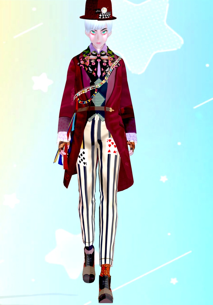 Mad Hatter Cosplay Vintage Fairytale Lolita/Steampunk/Victorian