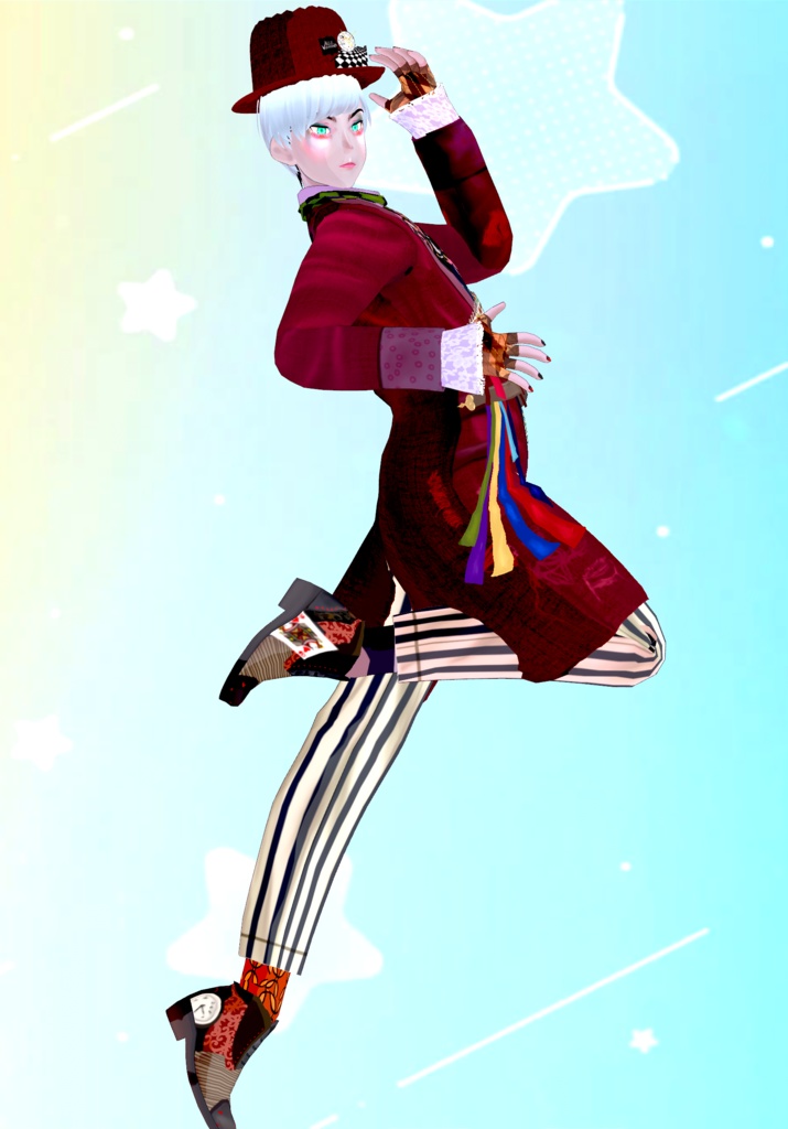 Mad Hatter Cosplay Vintage Fairytale Lolita/Steampunk/Victorian