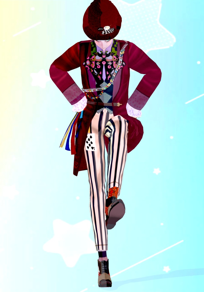 Mad Hatter Cosplay Vintage Fairytale Lolita/Steampunk/Victorian