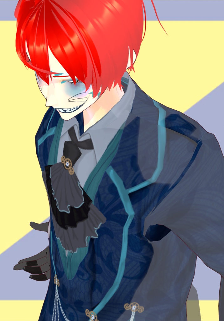 Cheshire Cat Cosplay Vintage FairyTale Lolita/Steampunk/Victorian