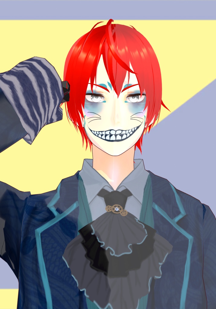 Cheshire Cat Cosplay Vintage FairyTale Lolita/Steampunk/Victorian