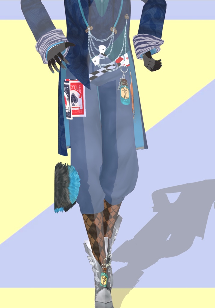 Cheshire Cat Cosplay Vintage FairyTale Lolita/Steampunk/Victorian