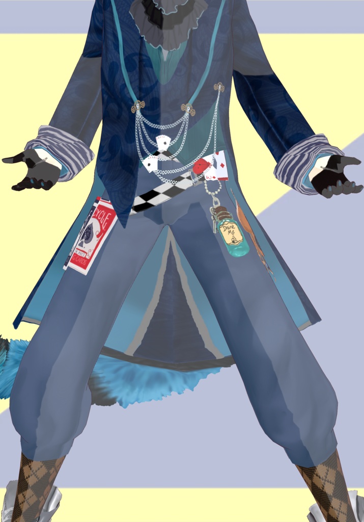 Cheshire Cat Cosplay Vintage FairyTale Lolita/Steampunk/Victorian