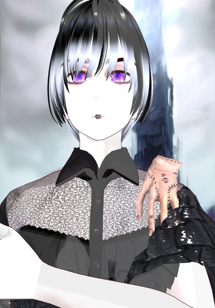 Wednesday Addams Cosplay Vintage Tv Series Lolita/Gothic