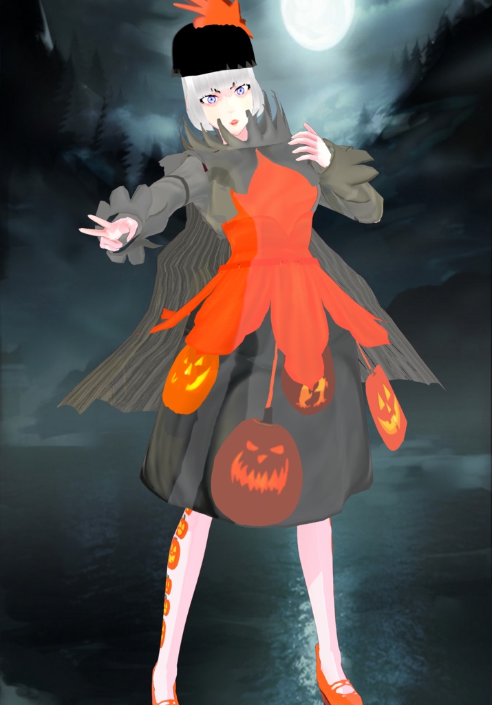 1920s Pumpkin Patch Costume Vintage Holiday Fashion