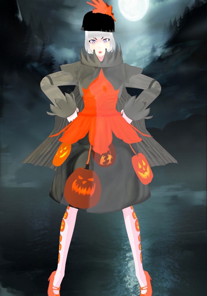 1920s Pumpkin Patch Costume Vintage Holiday Fashion