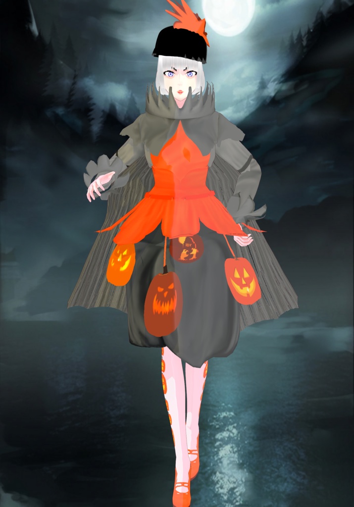 1920s Pumpkin Patch Costume Vintage Holiday Fashion