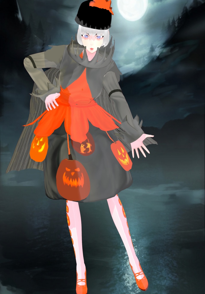 1920s Pumpkin Patch Costume Vintage Holiday Fashion