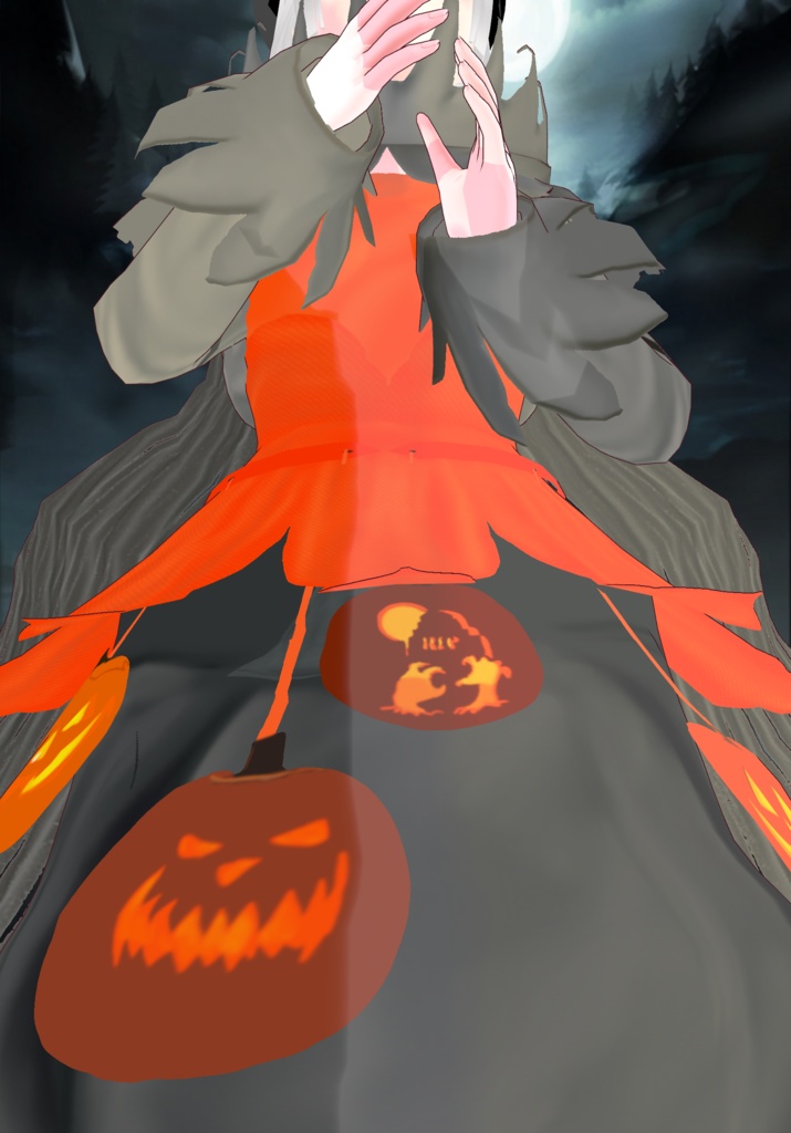 1920s Pumpkin Patch Costume Vintage Holiday Fashion