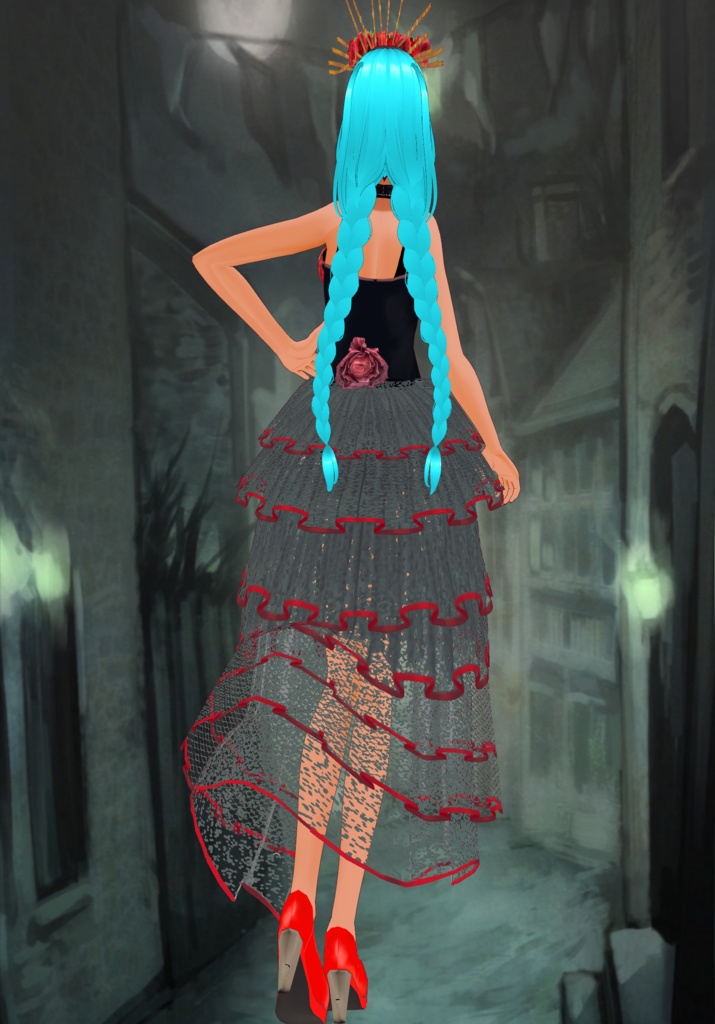 Day of the Dead Sexy Costume (Dia de Los Muertos) Vintage Holidays