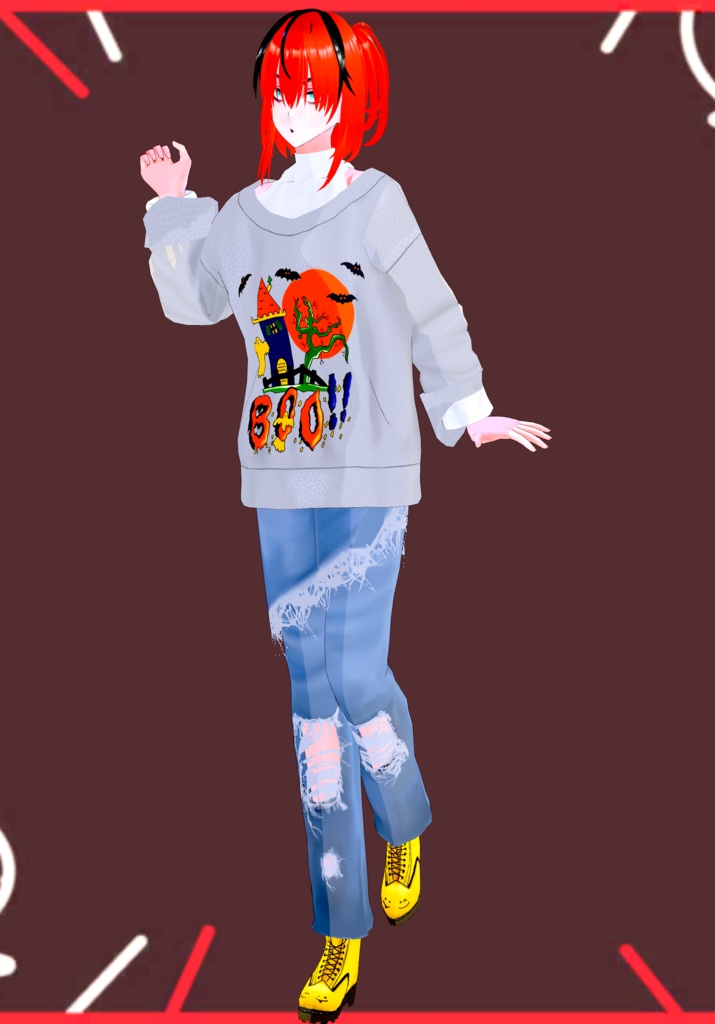 Halloween Sweaters Set Vintage 80s/90s "Ugly" sweaters fashion