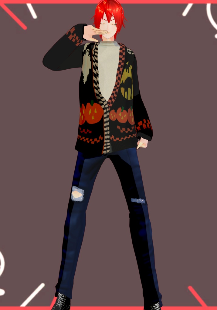 Halloween Sweaters Set Vintage 80s/90s "Ugly" sweaters fashion