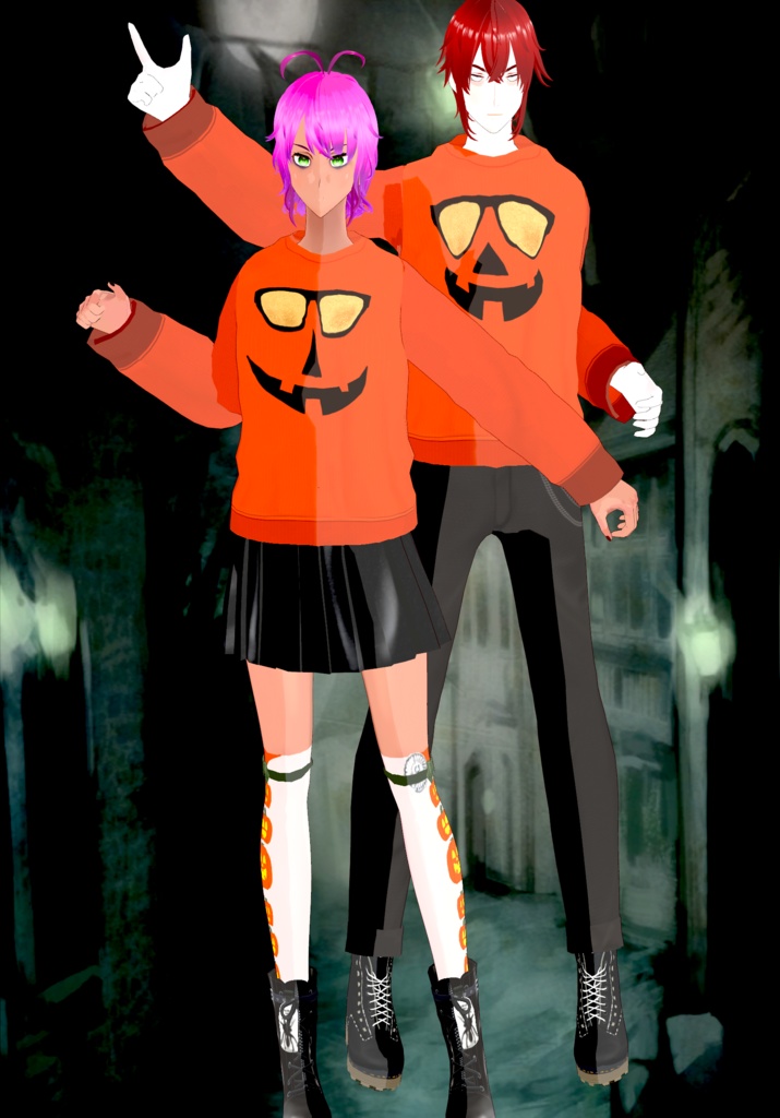 Free Halloween Pumpkin Shade Unsex Sweatshirt Vintage 80s