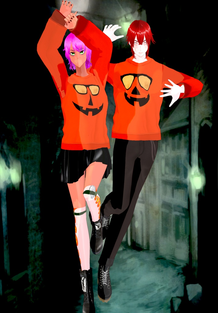 Free Halloween Pumpkin Shade Unsex Sweatshirt Vintage 80s