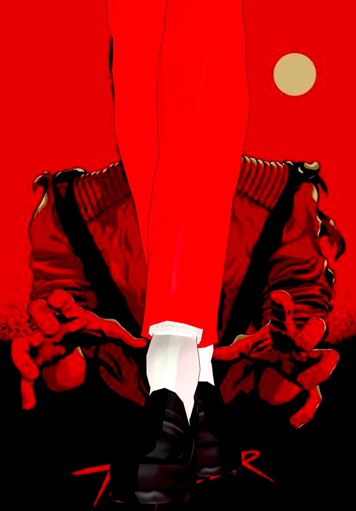 Free Michael Jackson Thriller Cosplay Vintage 80s horror