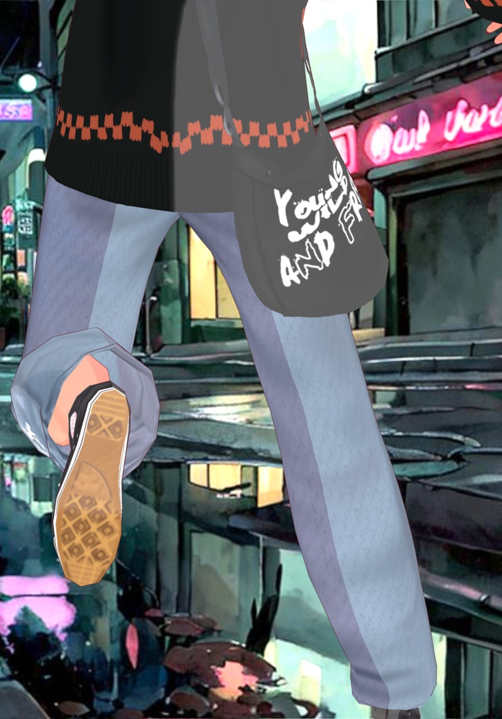 Young Wild Free Set Vintage 90s Grunge Fashion