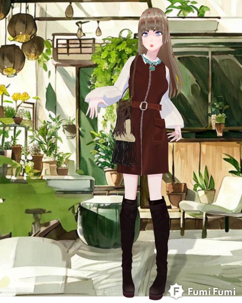 Say It With Suede Set Vintage 70s Woodstock Fashion