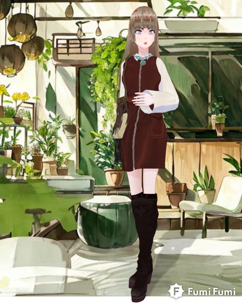 Say It With Suede Set Vintage 70s Woodstock Fashion