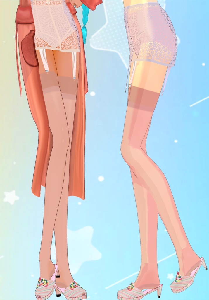 Sexy N Satin Set Vintage 40s Lingerie