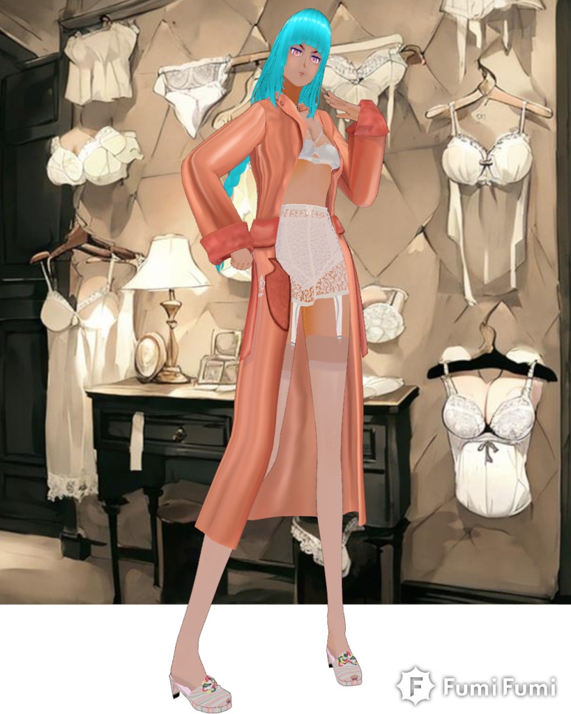 Sexy N Satin Set Vintage 40s Lingerie