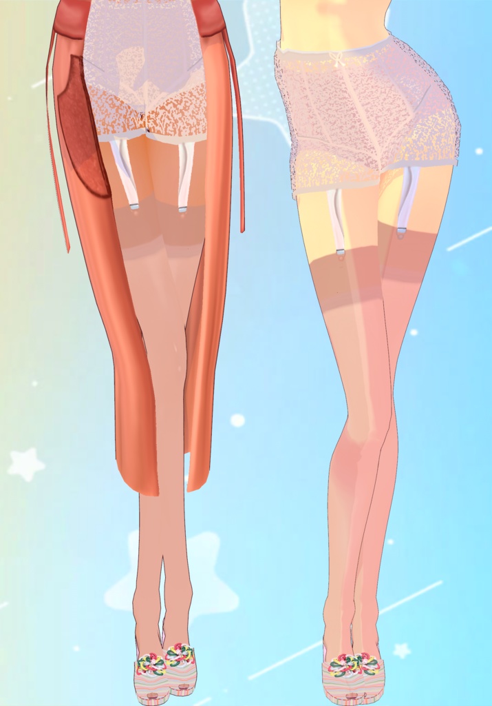 Sexy N Satin Set Vintage 40s Lingerie