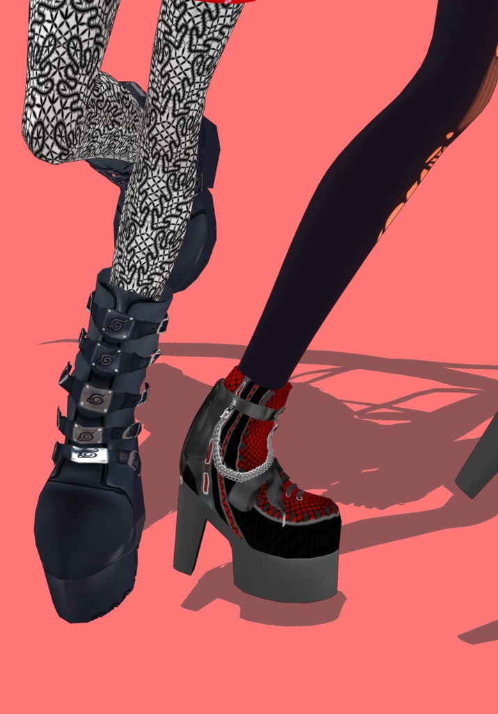 LeafVillage & ChainNetPlatforms Vintage 80s Goth "Holiday Special 450jpy/$3 Shop"