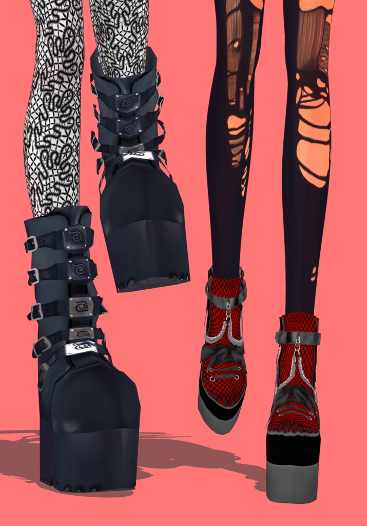 LeafVillage & ChainNetPlatforms Vintage 80s Goth "Holiday Special 450jpy/$3 Shop"