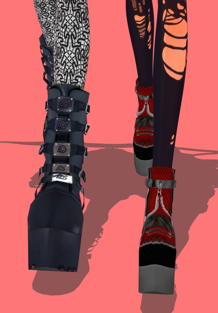 LeafVillage & ChainNetPlatforms Vintage 80s Goth "Holiday Special 450jpy/$3 Shop"