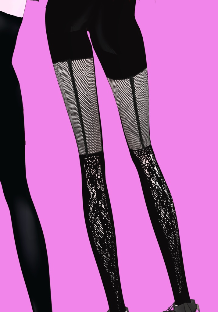 True Goth Leggings Set Vintage Gothic 80s Romanticism